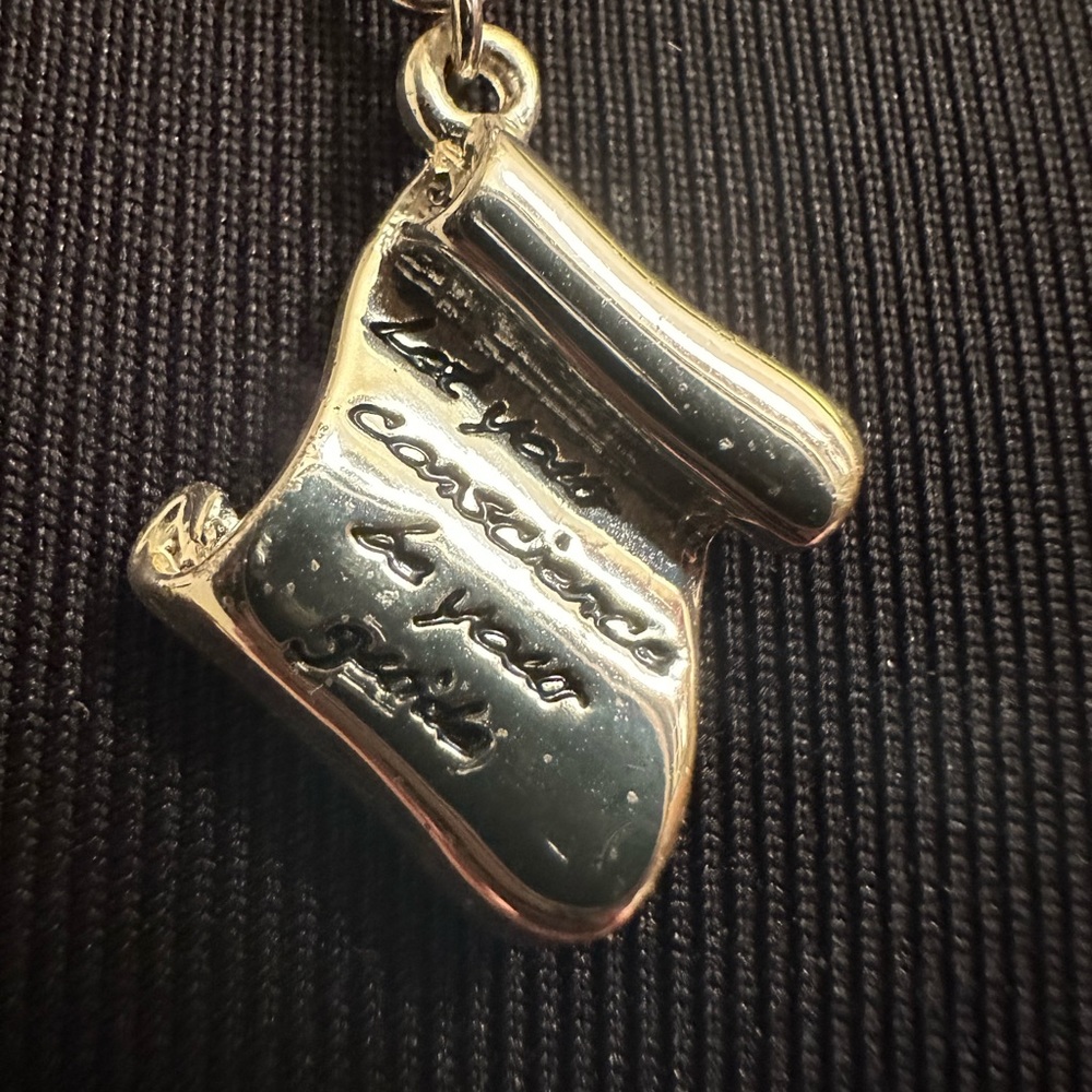 Vintage Jimminy Cricket Disney Necklace